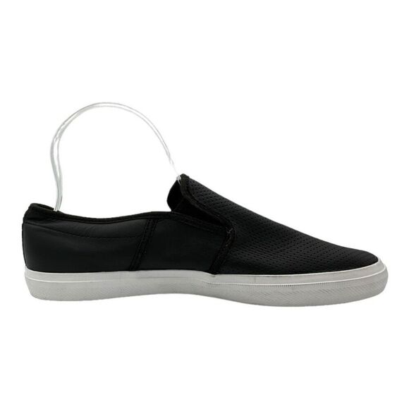 Lacoste Gazon Slip on Black Mens 7.5 - Picture 1 of 9